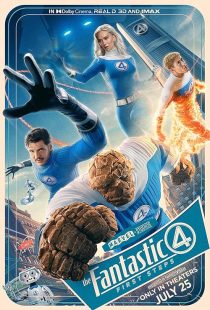 دانلود و تماشای فیلم سینمایی چهار شگفت انگیز: گام‌های نخست The Fantastic Four: First Steps 2025 دوبله فارسی